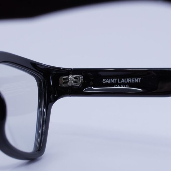 Saint Laurent SL641 006 Sunglasses Shiny Black Cat Eye Frame main image 9